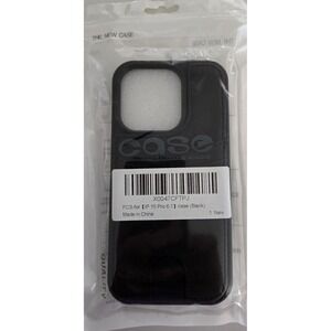 iPhone 15 Pro Max Wallet Case Black - New